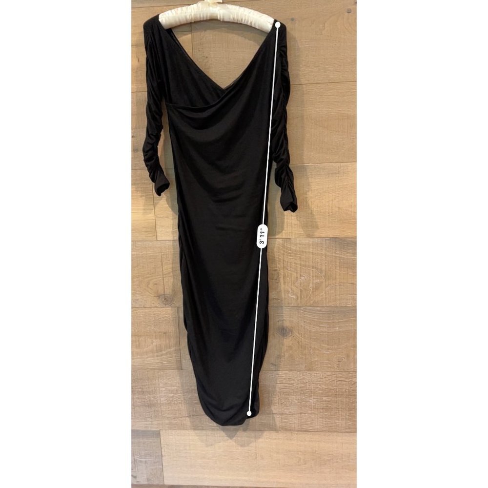 BAUM UND PFERDGARTEN Black Midi dresses Size S - Picture 10 of 10